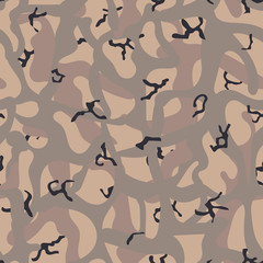 Military Camouflage Textile Pattern