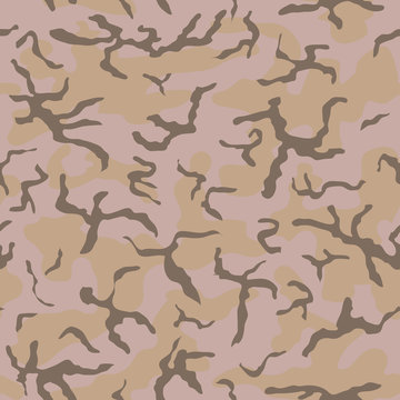 Military Camouflage Textile Pattern