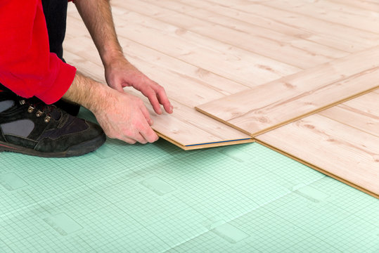 Laminat verlegen 