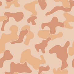 Military Camouflage Textile Pattern