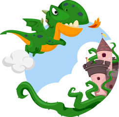 Dragon Mascot Castle
