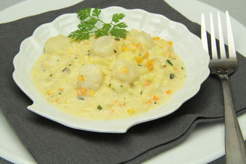 risotto aux saint-jacques 14012016