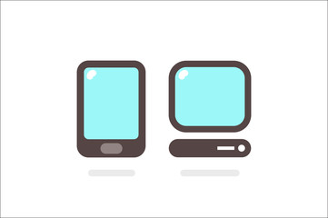 technology icon set