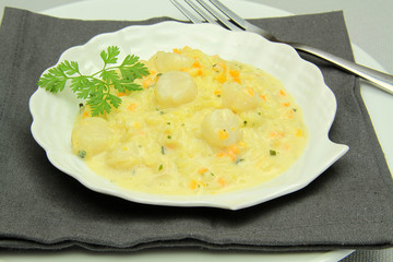 risotto aux saint-jacques 14012016