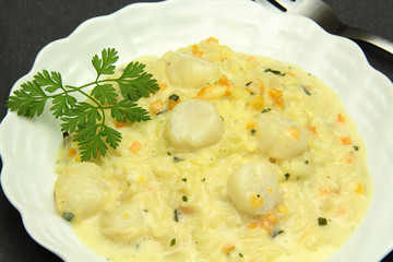 risotto aux saint-jacques 14012016