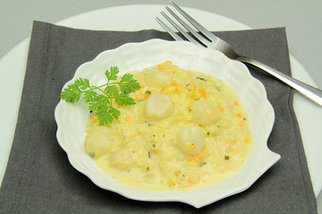 risotto aux saint-jacques 14012016