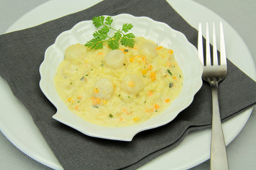 risotto aux saint-jacques 14012016