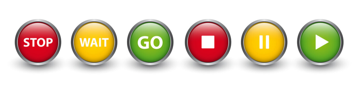 Ampel Buttons - Infografik