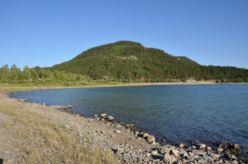 Lake Shore Chebache, State National Natural Park "Burabai", Kaza