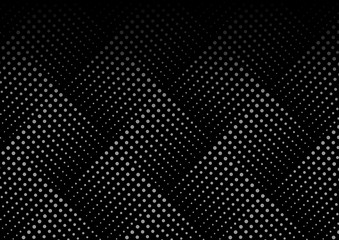 Dotted line geometric seamless pattern. Endless texture. Pattern swatches included in file.
