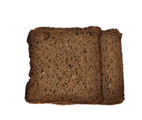 100% Organic Rye Bread with whole grain and no yeast