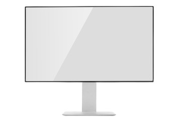 Computer Monitor with glossy screen and reflection.