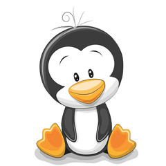 Cute Cartoon Penguin