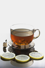 Tea with lemon