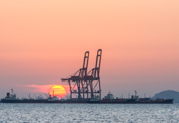 Obraz premium Oil tanker, Gas tanker