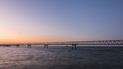 The Bridge over sea