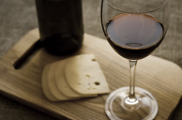 Glass of wine