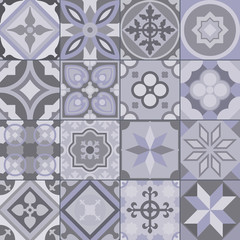 Geometric tile pattern