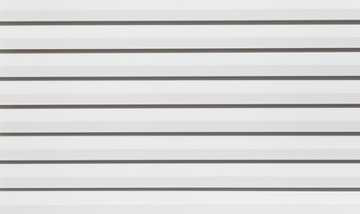Obraz premium White corrugated metal background and texture surface.