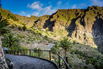 Landschaft Masca, Teneriffa