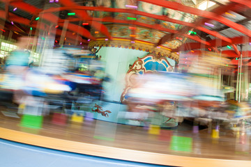 Carousel Horse in Motion