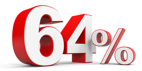 Discount 64 percent off.
