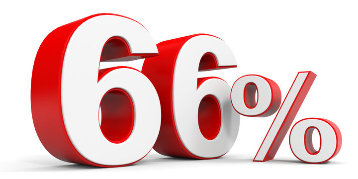 Discount 66 percent off.