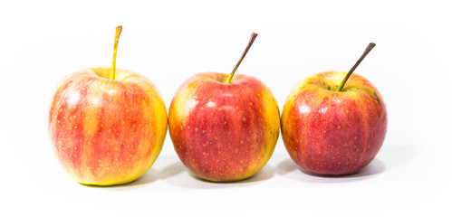 apple on white background