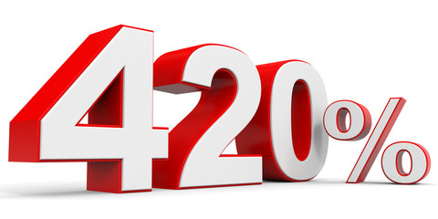 Discount 420 percent off.