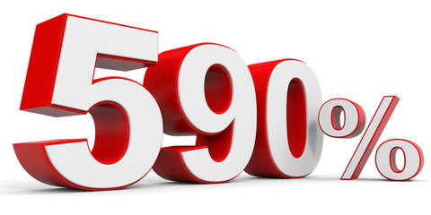 Discount 590 percent off.