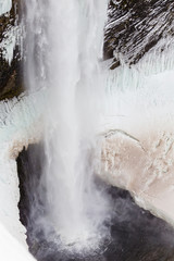 Salt Creek Falls in Winter