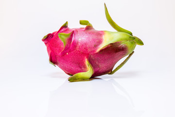 Dragon fruit isolated on white background