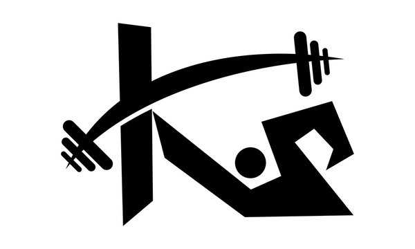 recommend clip art: Letter K Fitness