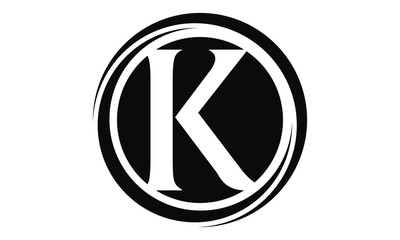 Letter K Modern Logo