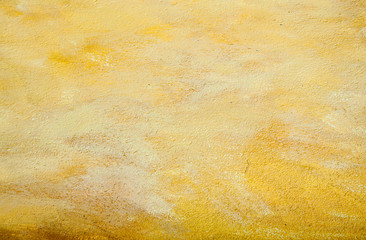 Yellow wall background or texture