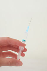 The image of a syrenge