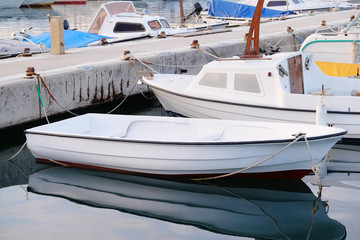 Fototapeta premium The image of boats
