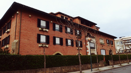 Building Architecture at Zarauz Basque Country Spain