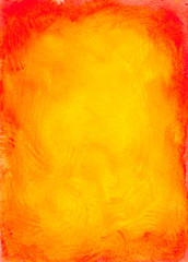 Orange Yellow Watercolor Wash Background Texture Pattern