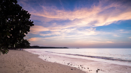 White Sand Beach, Khao Lak, bei Sonnenuntergang