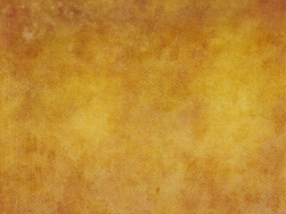 Harvest Gold Orange Yellow Amber Watercolor Paper Texture Backgr