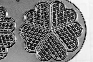 waffle iron background