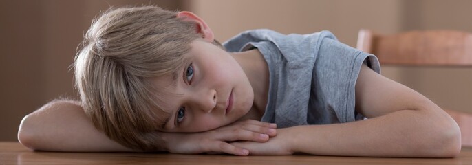 Bored kid in bad mood © Photographee.eu