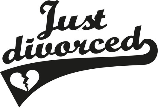 Just divorced retro font