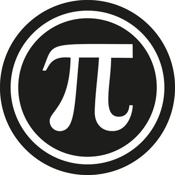 Pi symbol in circle