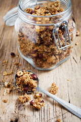 Homemade granola
