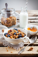 Homemade granola