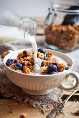 Homemade granola