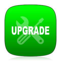 upgrade green icon for web and mobile app