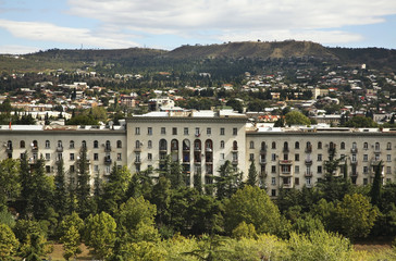 Fototapeta na wymiar View of Tbilisi. Georgia
